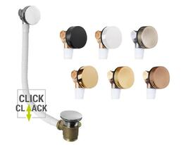 Napúšťací click-clack okrúhly odtok a prepad