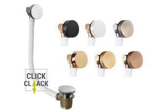 Napúšťací click-clack okrúhly odtok a prepad