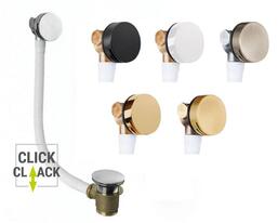Napúšťací click-clack okrúhly odtok a prepad