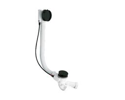 Sifón automat s prepadom ABS Čierna Normálna (60 cm)