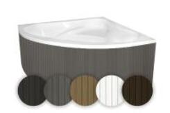 Čelný panel z Everwood pre rohové a asymetrické vane (v rôznych farbách)