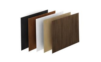 Bočný panel z tropického dreva pre rovné vane (v rôznych farbách)