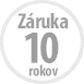 Záruka 10 rokov Záruka 10 rokov